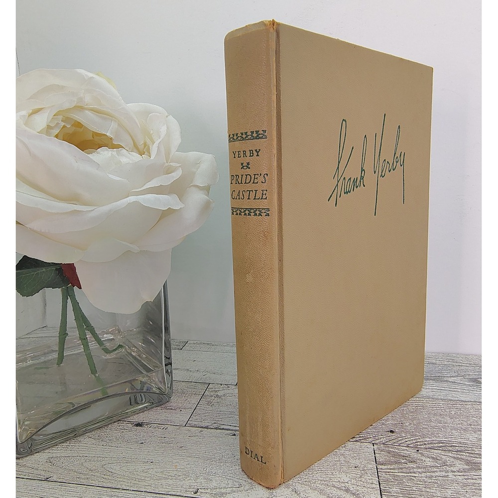 Pride's Castle Frank Yerby 1949 Dial Press Historical Novel Vintage Book